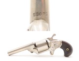 ENGRAVED CIVIL WAR Antique NATIONAL ARMS Moore’s Patent Teat-Fire RevolverHandgun that Circumvented S&W’s ROLLIN WHITE Patent - Image 1 of 17
