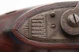 c1830s-40s R. ROGERS Rare PILL-PRIMED Antique TRANSITIONAL Utica, NY Pistol Also known as the “PILLOCK” Firing System - Image 6 of 18