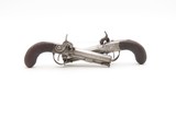 ENGRAVED Antique British RICHARDSON Boxlock Percussion SELF DEFENSE Pistol“LIVERPOOL” 1840s SIDEHAMMER Coat/Pocket Pistol - Image 18 of 25
