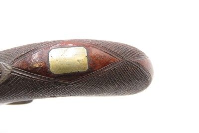 ENGRAVED Antique British RICHARDSON Boxlock Percussion SELF DEFENSE Pistol“LIVERPOOL” 1840s SIDEHAMMER Coat/Pocket Pistol - Image 7 of 25