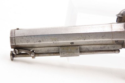 ENGRAVED Antique British RICHARDSON Boxlock Percussion SELF DEFENSE Pistol“LIVERPOOL” 1840s SIDEHAMMER Coat/Pocket Pistol - Image 17 of 25