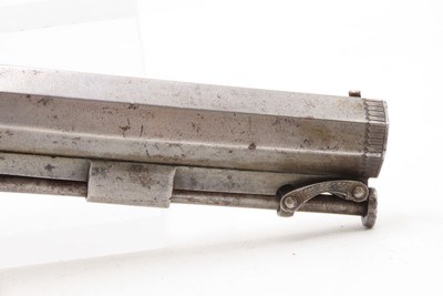 ENGRAVED Antique British RICHARDSON Boxlock Percussion SELF DEFENSE Pistol“LIVERPOOL” 1840s SIDEHAMMER Coat/Pocket Pistol - Image 22 of 25