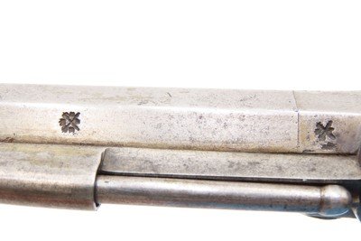 ENGRAVED Antique British RICHARDSON Boxlock Percussion SELF DEFENSE Pistol“LIVERPOOL” 1840s SIDEHAMMER Coat/Pocket Pistol - Image 13 of 25