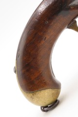 FRENCH Antique TULLE ARSENAL M1822 Percussion Conversion MILITARY Pistol1862 Conversion Dated Possibly for CIVIL WAR Use - Image 18 of 19