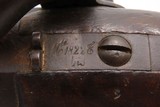 FRENCH Antique TULLE ARSENAL M1822 Percussion Conversion MILITARY Pistol1862 Conversion Dated Possibly for CIVIL WAR Use - Image 5 of 19