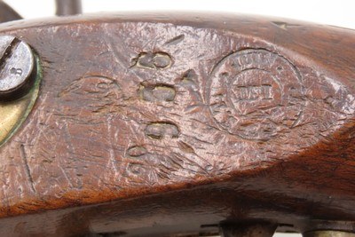 FRENCH Antique TULLE ARSENAL M1822 Percussion Conversion MILITARY Pistol1862 Conversion Dated Possibly for CIVIL WAR Use - Image 14 of 19