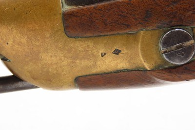 FRENCH Antique TULLE ARSENAL M1822 Percussion Conversion MILITARY Pistol1862 Conversion Dated Possibly for CIVIL WAR Use - Image 16 of 19