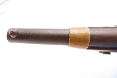 FRENCH Antique TULLE ARSENAL M1822 Percussion Conversion MILITARY Pistol1862 Conversion Dated Possibly for CIVIL WAR Use - Image 4 of 19