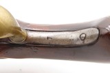NAPOLEONIC WARS Era French Arsenal An XIII FLINTLOCK .69 CAVALRY PistolFRENCH MILITARY Pistol Made for HORSEBACK Use - Image 13 of 20