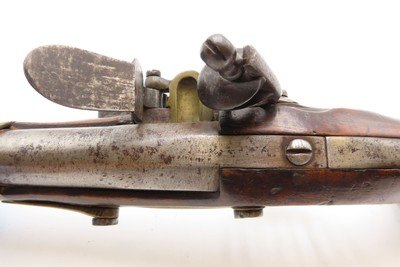 NAPOLEONIC WARS Era French Arsenal An XIII FLINTLOCK .69 CAVALRY PistolFRENCH MILITARY Pistol Made for HORSEBACK Use - Image 10 of 20