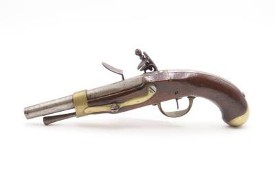 NAPOLEONIC WARS Era French Arsenal An XIII FLINTLOCK .69 CAVALRY PistolFRENCH MILITARY Pistol Made for HORSEBACK Use - Image 17 of 20