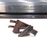 CZECH CZ Model 50 SEMI-AUTO 7.65mm .32 ACP Pistol C&R w/HOLSTER & EXTRA MAG SELF DEFENSE GUN Made in STRAKONICE, CZECHOSLOVAKIA - Image 1 of 20