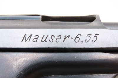Mauser M1910 6.35mm Semi-Automatic C&R POCKET Pistol w/HOLSTER & EXTRA MAGGerman Side Arm Chambered in .25 ACP Browning Auto - Image 19 of 23