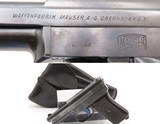 Mauser M1910 6.35mm Semi-Automatic C&R POCKET Pistol w/HOLSTER & EXTRA MAGGerman Side Arm Chambered in .25 ACP Browning Auto - Image 1 of 23