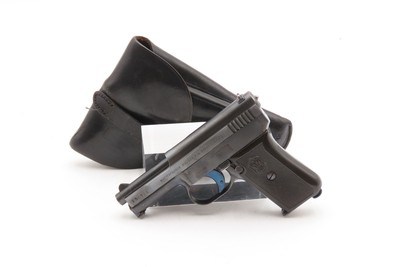 Mauser M1910 6.35mm Semi-Automatic C&R POCKET Pistol w/HOLSTER & EXTRA MAGGerman Side Arm Chambered in .25 ACP Browning Auto - Image 2 of 23