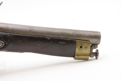 Antique ARABIC Marked EAST INDIA COMPANY NEW LAND Pattern FLINTLOCK 1800sWith Sunken GILT FILLED ARABIC PROOF on the Lock - Image 5 of 14