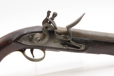 Antique ARABIC Marked EAST INDIA COMPANY NEW LAND Pattern FLINTLOCK 1800sWith Sunken GILT FILLED ARABIC PROOF on the Lock - Image 4 of 14