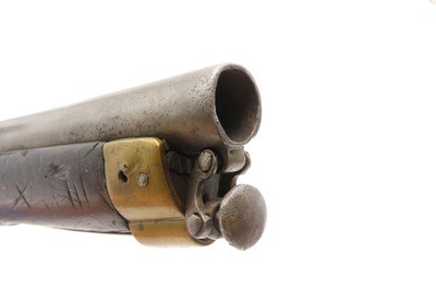 Antique ARABIC Marked EAST INDIA COMPANY NEW LAND Pattern FLINTLOCK 1800sWith Sunken GILT FILLED ARABIC PROOF on the Lock - Image 7 of 14