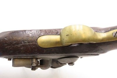 Antique ARABIC Marked EAST INDIA COMPANY NEW LAND Pattern FLINTLOCK 1800sWith Sunken GILT FILLED ARABIC PROOF on the Lock - Image 9 of 14