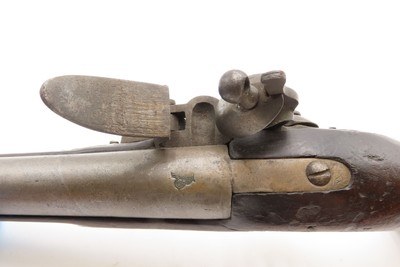 Antique ARABIC Marked EAST INDIA COMPANY NEW LAND Pattern FLINTLOCK 1800sWith Sunken GILT FILLED ARABIC PROOF on the Lock - Image 12 of 14