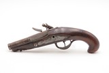 Antique Late 1700s EUROPEAN .54 FLINTLOCK Self Defense MANSTOPPER Pistol18th Century GENTLEMAN’S HOLSTER/COAT POCKET Pistol - Image 13 of 16