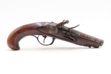 Antique Late 1700s EUROPEAN .54 FLINTLOCK Self Defense MANSTOPPER Pistol18th Century GENTLEMAN’S HOLSTER/COAT POCKET Pistol - Image 2 of 16