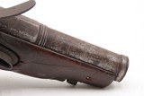 Antique Late 1700s EUROPEAN .54 FLINTLOCK Self Defense MANSTOPPER Pistol18th Century GENTLEMAN’S HOLSTER/COAT POCKET Pistol - Image 5 of 16
