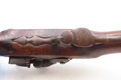 Antique Late 1700s EUROPEAN .54 FLINTLOCK Self Defense MANSTOPPER Pistol18th Century GENTLEMAN’S HOLSTER/COAT POCKET Pistol - Image 11 of 16