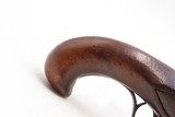 Antique Late 1700s EUROPEAN .54 FLINTLOCK Self Defense MANSTOPPER Pistol18th Century GENTLEMAN’S HOLSTER/COAT POCKET Pistol - Image 3 of 16