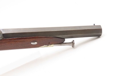 ENGRAVED Antique BELGIAN French Style Large Bore “MANSTOPPER” Perc. PistolMid-19th Century SELF DEFENSE Single Shot Pistol - Image 5 of 18
