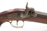 ENGRAVED Antique BELGIAN French Style Large Bore “MANSTOPPER” Perc. PistolMid-19th Century SELF DEFENSE Single Shot Pistol - Image 4 of 18
