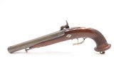 ENGRAVED Antique BELGIAN French Style Large Bore “MANSTOPPER” Perc. PistolMid-19th Century SELF DEFENSE Single Shot Pistol - Image 15 of 18
