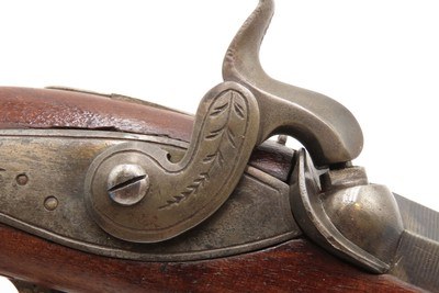 ENGRAVED Antique BELGIAN French Style Large Bore “MANSTOPPER” Perc. PistolMid-19th Century SELF DEFENSE Single Shot Pistol - Image 7 of 18