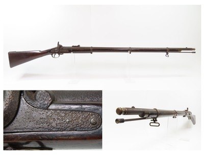 1863 Dated CIVIL WAR Antique British P1853 ENFIELD Infantry Rifle-MusketP 53 TOWER Marked .60 Rifle-Musket - Image 1 of 25