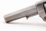 Rare ENGRAVED Antique ALLEN & WHEELOCK Small Frame Perc. POCKET RevolverAlso Known as the “TRANSITION PEPPERBOX-REVOLVER” - Image 17 of 20