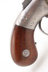 Rare ENGRAVED Antique ALLEN & WHEELOCK Small Frame Perc. POCKET RevolverAlso Known as the “TRANSITION PEPPERBOX-REVOLVER” - Image 14 of 20