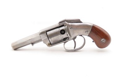 Rare ENGRAVED Antique ALLEN & WHEELOCK Small Frame Perc. POCKET RevolverAlso Known as the “TRANSITION PEPPERBOX-REVOLVER” - Image 20 of 20