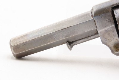 Rare ENGRAVED Antique ALLEN & WHEELOCK Small Frame Perc. POCKET RevolverAlso Known as the “TRANSITION PEPPERBOX-REVOLVER” - Image 17 of 20