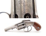 Rare ENGRAVED Antique ALLEN & WHEELOCK Small Frame Perc. POCKET RevolverAlso Known as the “TRANSITION PEPPERBOX-REVOLVER” - Image 1 of 20