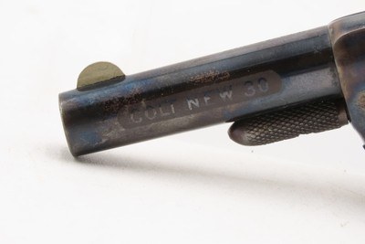1876 Antique COLT “NEW LINE” .30 RF ETCHED PANED Pocket Revolver WILD WESTFrontier/Hideout SELF DEFENSE Revolver - Image 5 of 18