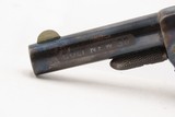 1876 Antique COLT “NEW LINE” .30 RF ETCHED PANED Pocket Revolver WILD WESTFrontier/Hideout SELF DEFENSE Revolver - Image 5 of 18