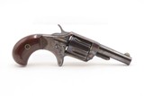 1876 Antique COLT “NEW LINE” .30 RF ETCHED PANED Pocket Revolver WILD WESTFrontier/Hideout SELF DEFENSE Revolver - Image 15 of 18