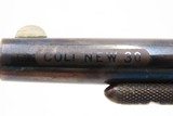 1876 Antique COLT “NEW LINE” .30 RF ETCHED PANED Pocket Revolver WILD WESTFrontier/Hideout SELF DEFENSE Revolver - Image 7 of 18