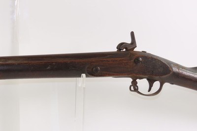 1839 mfr Antique U.S. SPRINGFIELD ARMORY M1816 Percussion Conversion Musket FLINTLOCK to Percussion U.S. MILITARY Longarm - Image 17 of 20