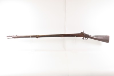 1839 mfr Antique U.S. SPRINGFIELD ARMORY M1816 Percussion Conversion Musket FLINTLOCK to Percussion U.S. MILITARY Longarm - Image 15 of 20