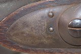 1839 mfr Antique U.S. SPRINGFIELD ARMORY M1816 Percussion Conversion Musket FLINTLOCK to Percussion U.S. MILITARY Longarm - Image 6 of 20