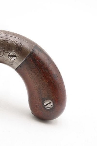 ANTEBELLUM / CIVIL WAR Era Antique MANHATTAN Percussion PEPPERBOX Revolver6-Shot SELF DEFENSE Gun Made in Norwich, Conn. - Image 3 of 18