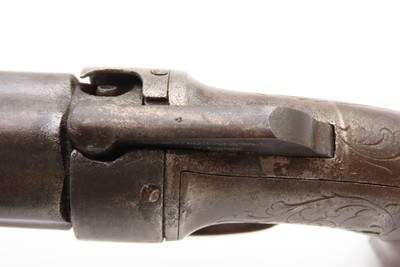 ANTEBELLUM / CIVIL WAR Era Antique MANHATTAN Percussion PEPPERBOX Revolver6-Shot SELF DEFENSE Gun Made in Norwich, Conn. - Image 8 of 18