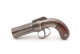 ANTEBELLUM / CIVIL WAR Era Antique MANHATTAN Percussion PEPPERBOX Revolver6-Shot SELF DEFENSE Gun Made in Norwich, Conn. - Image 2 of 18