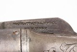 ANTEBELLUM / CIVIL WAR Era Antique MANHATTAN Percussion PEPPERBOX Revolver6-Shot SELF DEFENSE Gun Made in Norwich, Conn. - Image 6 of 18